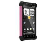 Ballistic Shell Gel SG Case For HTC EVO 4G in Black Pink SA0512 M365