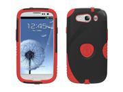 AFC Trident Aegis Case for Samsung Galaxy S3 in Black Red. AG I9300 RD