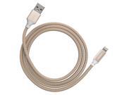 Ventev Chargesync Alloy Apple Lightning Cable in Gold 555390