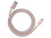 Ventev Chargesync Alloy Apple Lightning Cable in Rose Gold 554609