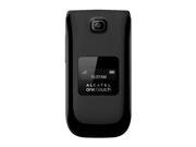 Alcatel OneTouch Unlocked GSM Flip Phone in Black