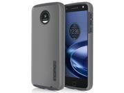 Incipio DualPro Case for Moto Z Force Droid in Gray MT 378 IRGY