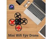 LiDi RC L10 Mini Quadcopter Drone with FPV Camera Live Video App WiFi Phone Control High Hold Mode 3D Flips & Rolls 6-Axis Gyro Gravity Sensor RTF Helicopter-Bl