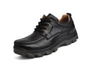 men casual outdoor leather shoes sport hiking shoes
