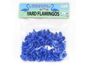 Yard Flamingos Blue 100 MINT New