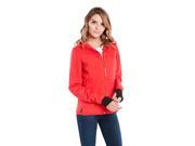 BauBax Windbreaker Red This water repellent windbreaker has 15 features such as a built in neck pillow eye mask gloves iPad pocket drink pocket pen stylus