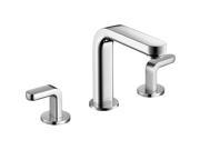 Hansgrohe Metris S Widespread Faucet with Lever Handles