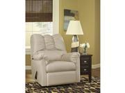 Signature Design by Ashley Darcy Rocker Recliner in Stone Fabric