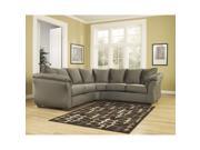 Flash Furniture FSD 1109SEC SAG GG Signature Design by Ashley Darcy Sectional in Sage Fabric