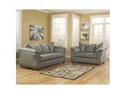 Flash Furniture Signature Design by Ashley Darcy Living Room Set in Cobblestone Fabric [FSD 1109SET COB GG]