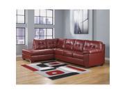 Flash Furniture FSD 2399SEC RED GG Signature Design by Ashley Alliston Sectional in Salsa DuraBlend
