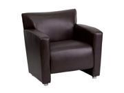Flash Furniture HERCULES Majesty Series Brown Leather Chair [222 1 BN GG]