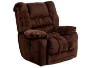 Flash Furniture AM P9560 6452 GG Contemporary Temptation Mahogany Microfiber Power Recliner with Push Button
