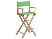 Bar Height Directors Chair in Green
