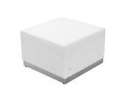 Flash Furniture Reception and Lounge Seating ZB 803 OTTOMAN WH GG