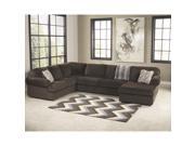 Flash Furniture Signature Design by Ashley Jessa Place Sectional in Chocolate Fabric [FSD 6049SEC CHO GG]