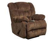 Flash Furniture AM H9460 5860 GG Massaging Columbia Mushroom Microfiber Recliner with Heat Control