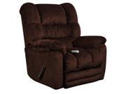Flash Furniture AM H9560 6452 GG Massaging Temptation Mahogany Microfiber Recliner with Heat Control
