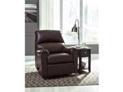 Signature Design by Ashley Talco Rocker Recliner in Burgundy Faux Leather