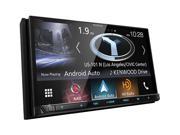 Kenwood eXcelon DNX994S Navigation Receiver featuring Apple CarPlay and Android Auto with DRV-N520 Camera & Sirius Satellite Tuner, free KH-KR900 Headphones and