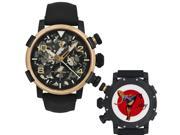 Romain Jerome Pinup DNA Red Gold WWII Amy Blue Chrono Auto Men RJ.P.CH.003.01