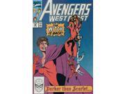 Avengers West Coast 56 VF NM ; Marvel