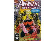 Avengers West Coast 73 VF NM ; Marvel