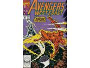 Avengers West Coast 63 VF NM ; Marvel