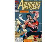 Avengers West Coast 78 FN ; Marvel