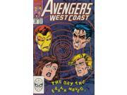 Avengers West Coast 58 VF NM ; Marvel