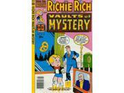 Richie Rich Vaults of Mystery 24 VG ; H