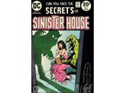Secrets of Sinister House 15 VG ; DC Co