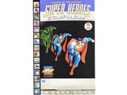 Super Heroes Stamp Album 10 FN ; DC Com