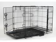 Homey Pet Economic 24 wire folding cage with pull out tray and grid