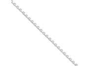 Sterling Silver 30in 3.5mm Rolo Necklace Chain
