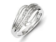 Sterling Silver Diamond Ring