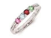 14KW Family Jewelry Diamond Semi Set Ring