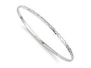 Sterling Silver Just Like Mommy D C Slip on Child s Bangle