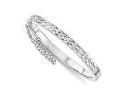 Sterling Silver Just Like Mommy D C w Safety Hinged Child s Bangle