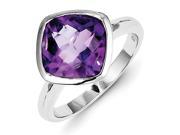 Sterling Silver Amethyst Ring