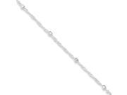 Sterling Silver w 1in ext. Anklet
