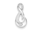 Sterling Silver Fits up to 2.00mm CZ Pendant