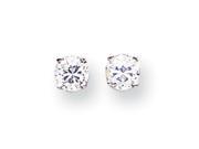 Platinum G H SI2 Quality Diamond Complete Diamond Stud Earringss