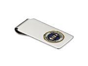 Sterling Silver U.S. Air Force Money Clip gold background