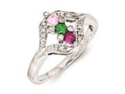 14KW Family Jewelry Diamond Semi Set Ring