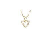 14K Yellow Youth Cubic Zirconia 15 14K Yellow Youth Cubic Zirconia 15