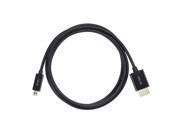 Micro HDMI to HDMI Cable Upgraded HDMI specs carry 3D and up to 2160p resolutions with 120 Frame refresh to keep images clearer more stable and more vibrant