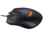 STRIX CLAW DARK EDITION Right handed ergonomic optical gaming mouse crafted for first person shooting gamers