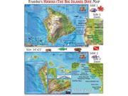 Franko Maps Hawaii Dive Map for Scuba Divers and Snorkelers
