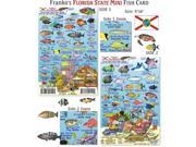 Franko Maps Mini Florida Reef Creatures Fish ID for Scuba Divers and Snorkelers